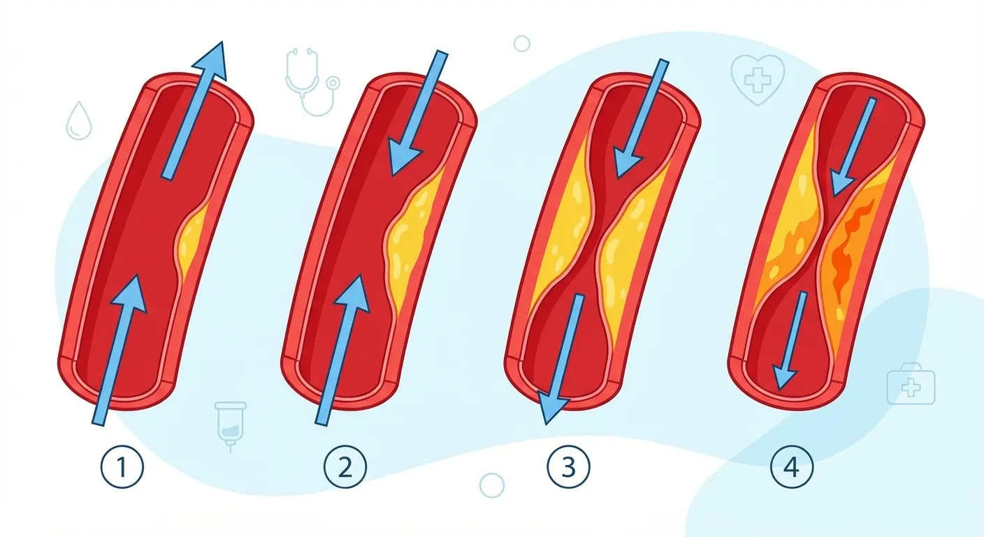 What Are the Four Stages of Peripheral Artery Disease?